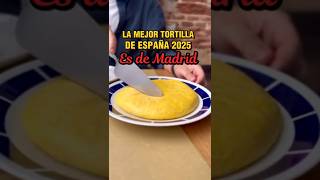 Esta es la mejor tortilla de patatas de España en 2025, de la taberna madrileña La Falda #shorts