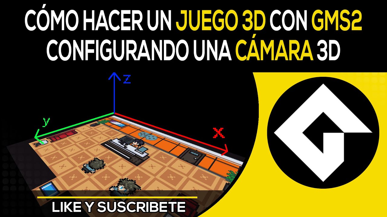 Cámaras 3D - Como Hacer Un Juego 3D En Game Maker Studio 2 - YouTube