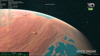 Space Engine Exploration || Life Found! Rare Ringed Planet Discovery (HUD)