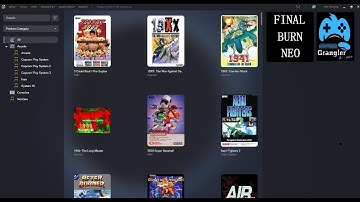 Final Burn Neo Launchbox 350 Roms CPS/1/2/3 Arcade/Irem/System 16/Neo Geo.
