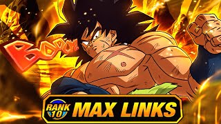 PURE MONSTER! LEVEL 10 LINKS 100% RAINBOW STAR STR BASE BROLY! (DBZ: Dokkan Battle) screenshot 1
