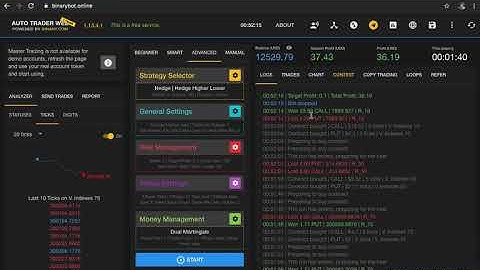 Auto Trader Strategy - Hedge Higher Lower