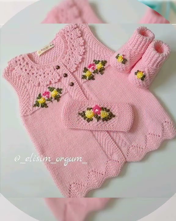 stalist sweater for baby girl/ different types of sweater for babies