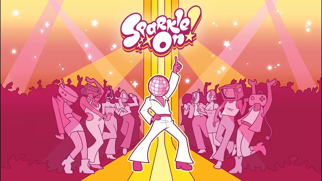 Discoholic  - Sparkle On! (feat. Vampires Love Sunny) [Official Lyric Video]
