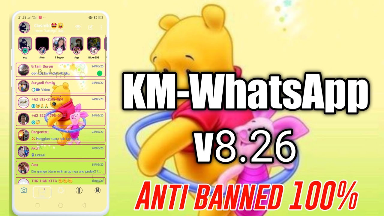 Rilis tema KM-WhatsApp dengan penampilan yang sangat keren