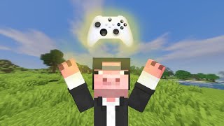 ผมเล่นมายคราฟมือเดียวโดยใช้ controller