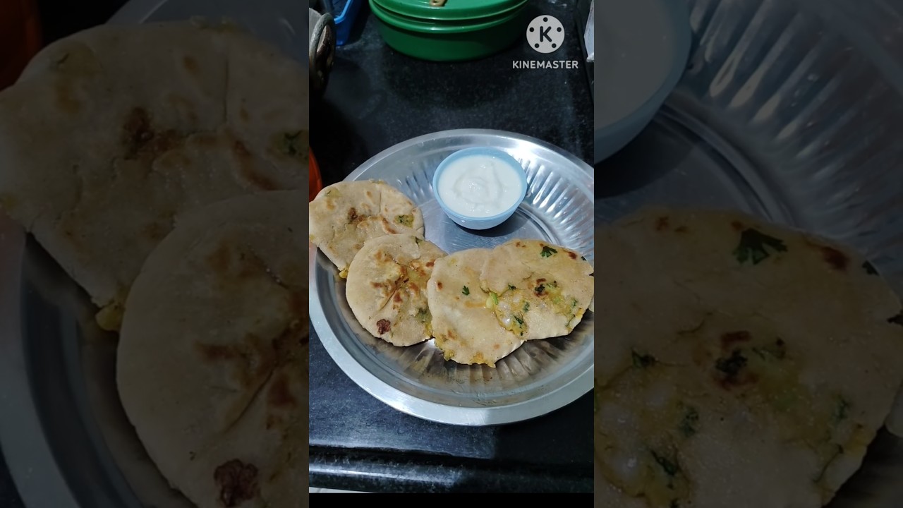 Potato stuffed mini chapathi 
