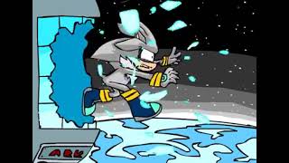 sonic vs shadow! falcon punch!(reupload)