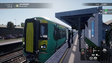 East Coastway TSW2: 2003 BR Class 377/4 Train At Newhaven Town