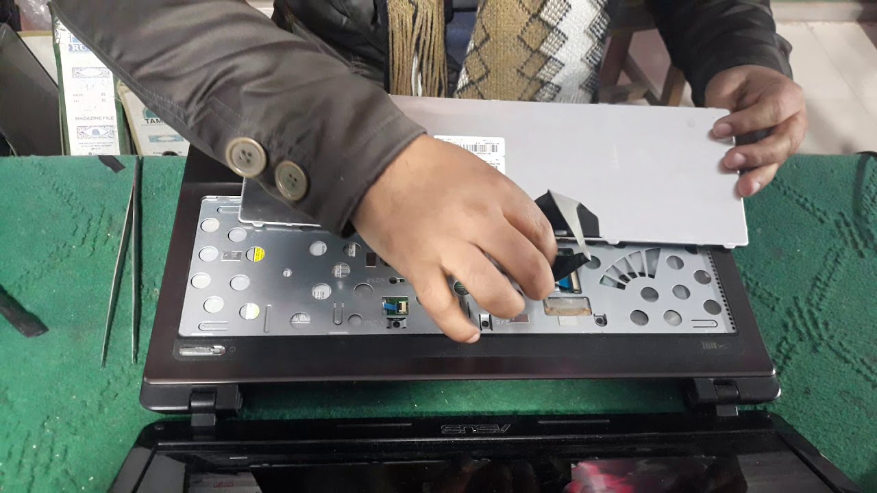 Asus Laptop keyboard replacement part 2 YouTube