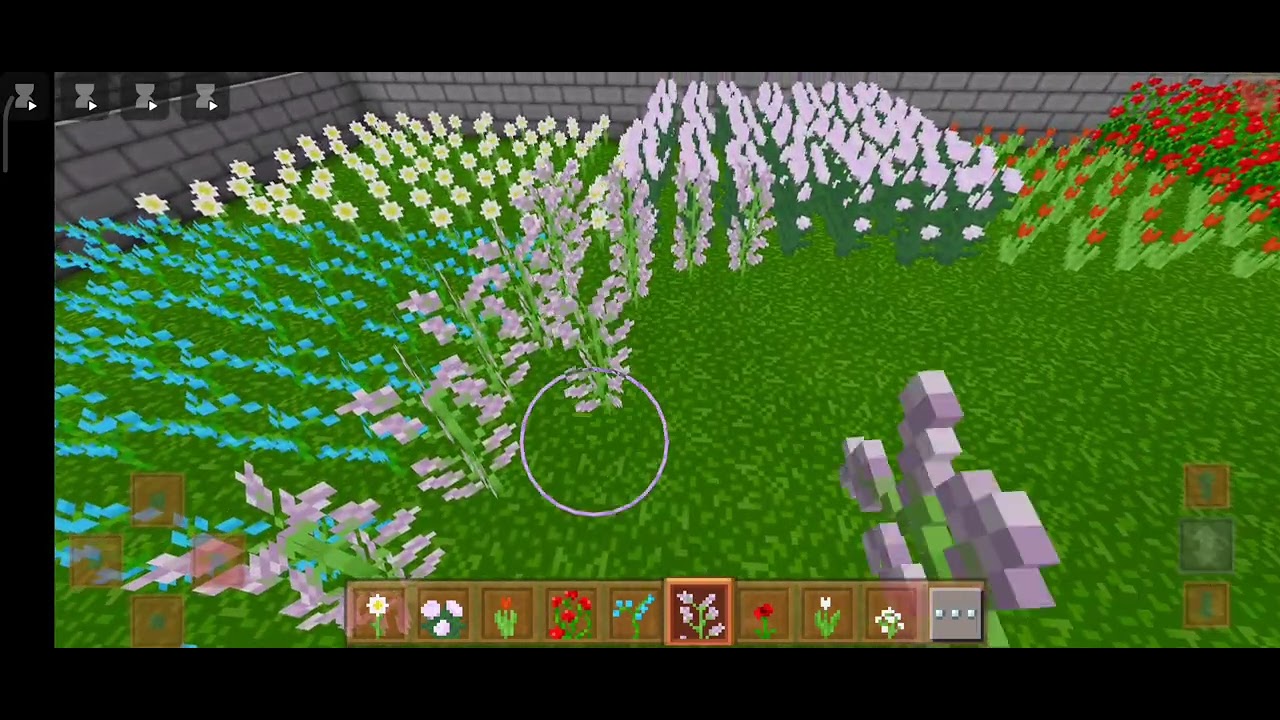 phoolon-ka-bagicha-banaya-minecraft-youtube