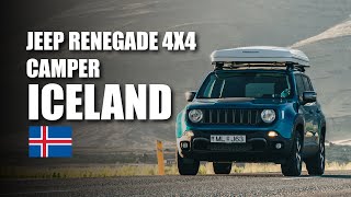 Iceland Jeep Renegade 4x4 Camper Walkthrough