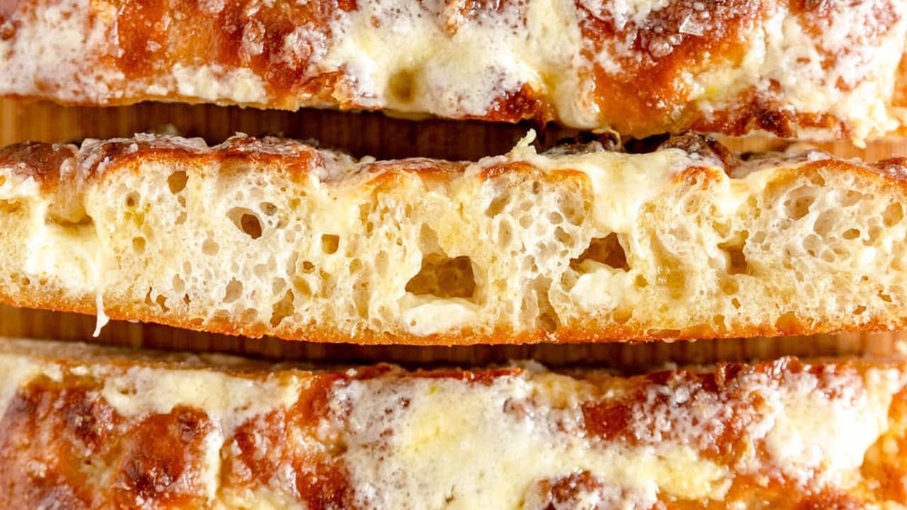 Cheesy Garlic Bread YouTube