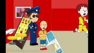 Caillou Misbehaves At Mcdonaldsarrested