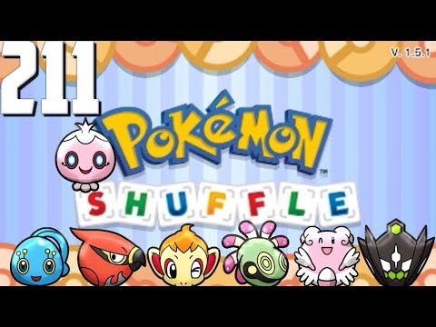 Pokemon Shuffle - Manaphy, Talonflame, Winking Chimchar, Cradily