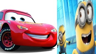 Disney Cars Lightning Mcqueen VS Minion Rush Funny Competition screenshot 3
