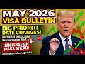 May 2026 Visa Bulletin Explained | Big Priority Date Changes | Immigration Risks Ahead
