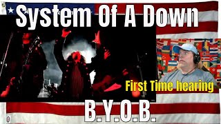 System Of A Down - B.Y.O.B. (Official HD Video) - REACTION - First Time hearing