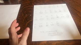 Secret Code Writing
