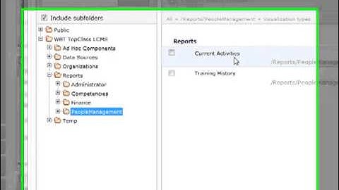 TopClass LMS Standard and Ad Hoc Reporing