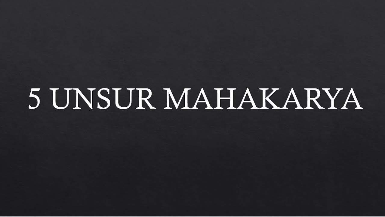  INSTITUT 5 Unsur Mahakarya dalam Game ROBLOX  YouTube