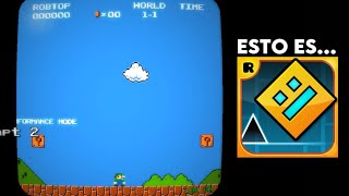 MARIO BROS en GEOMETRY DASH!! (Probando un nivel que es igual a Mario Bros)