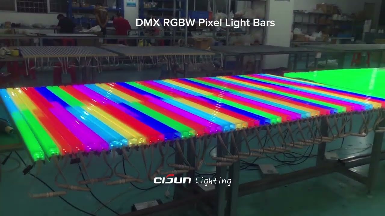 Facade Lighting DMX RGBW LED Linear Light Bars #dmxlights #rgblights # ...