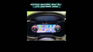 12 3-inch Mercedes Benz GLC LCD instrument panel