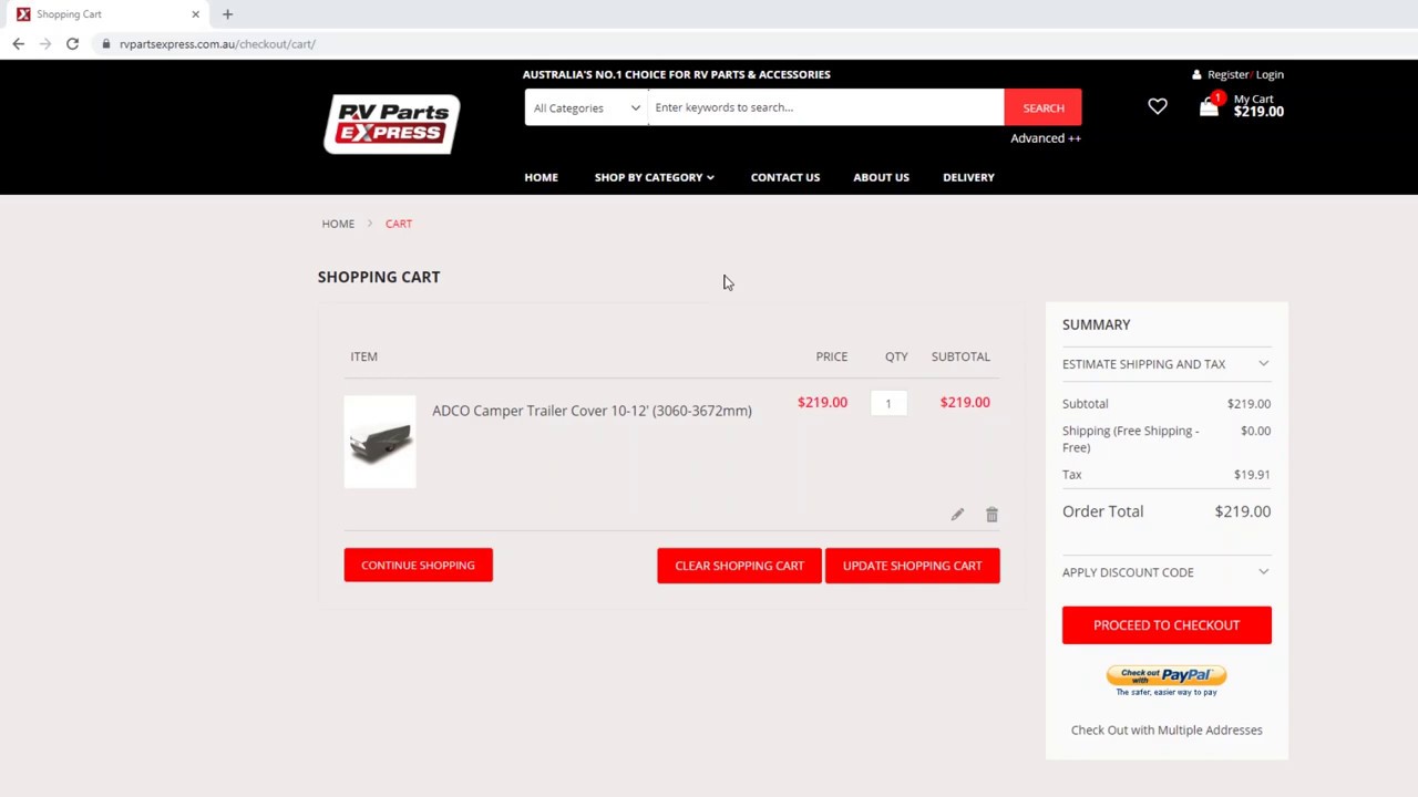 rv parts express coupon