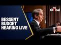 LIVE: Treasury Secretary Bessent Testifies on Budget Before Senate Appropriations Committee
