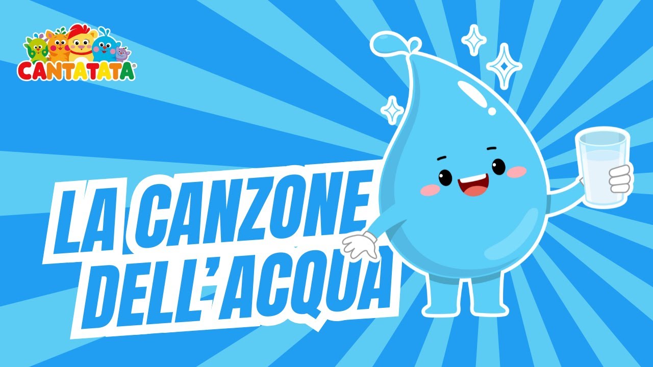 La Canzone dell’Acqua | Canzoni Educative Per Bambini | CantaTata 💧🎶