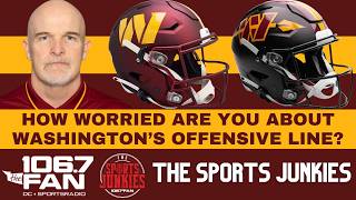 Worst Offensive Line In Commanders History? | Sports Junkies