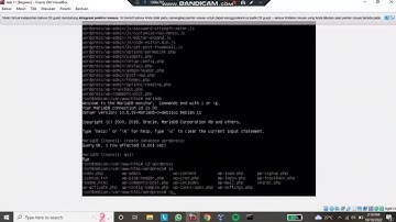 Installasi VPS dengan CMS Wordpress di Virtualbox Debian 11