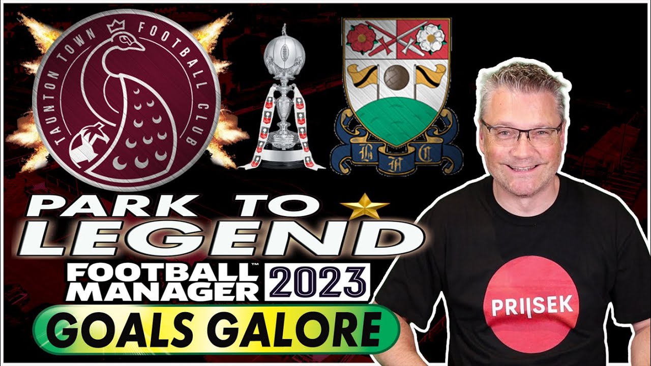 GOALS GALORE! PARK TO LEGEND ⭐ FM23 footballmanager YouTube