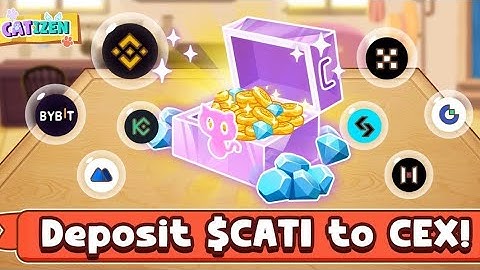 How to Deposit || withdraw Catizen to Exchange