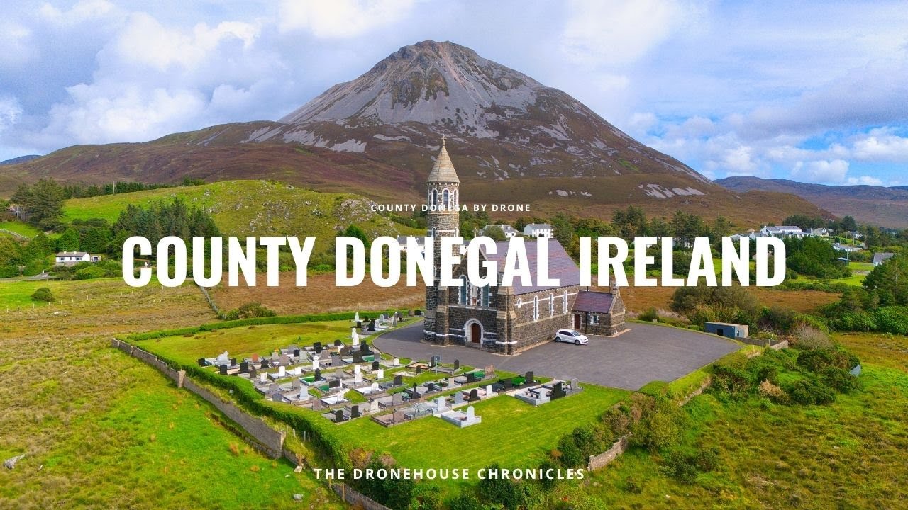 County Donegal Ireland by Drone