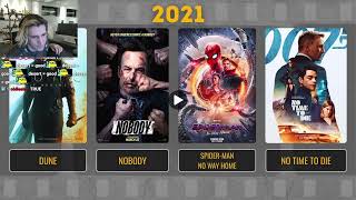 Download Lagu xQc Reacts to Save ONE Movie From Each Year 1975 - 2025 | Movie Quiz MP3