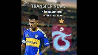 Trabzonspor bid €8M for Delgado — Boca reject, open to talks #Delgado #Trabzonspor #Transfers