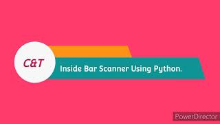 Inside Bar Scanner Using Python