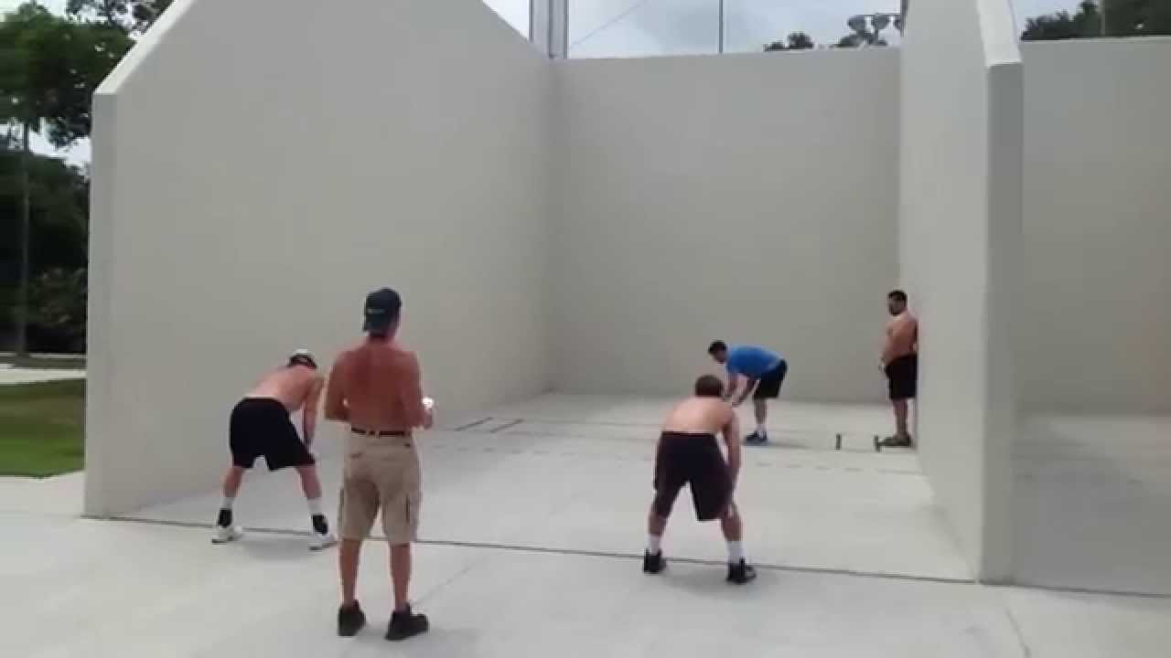 2014 Florida State 3 Wall Handball Tournament YouTube