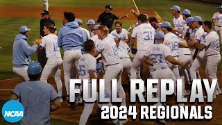 North Carolina vs. Long Island - 2024 NCAA baseball regionals | FULL REPLAY