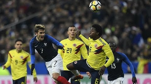 Francia vs Colombia 2-3 Resumen y Goles - Amistoso Internacional 2018