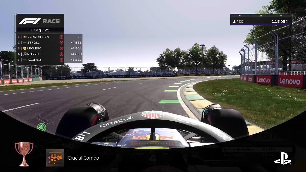 F1 23 crucial combo trophy