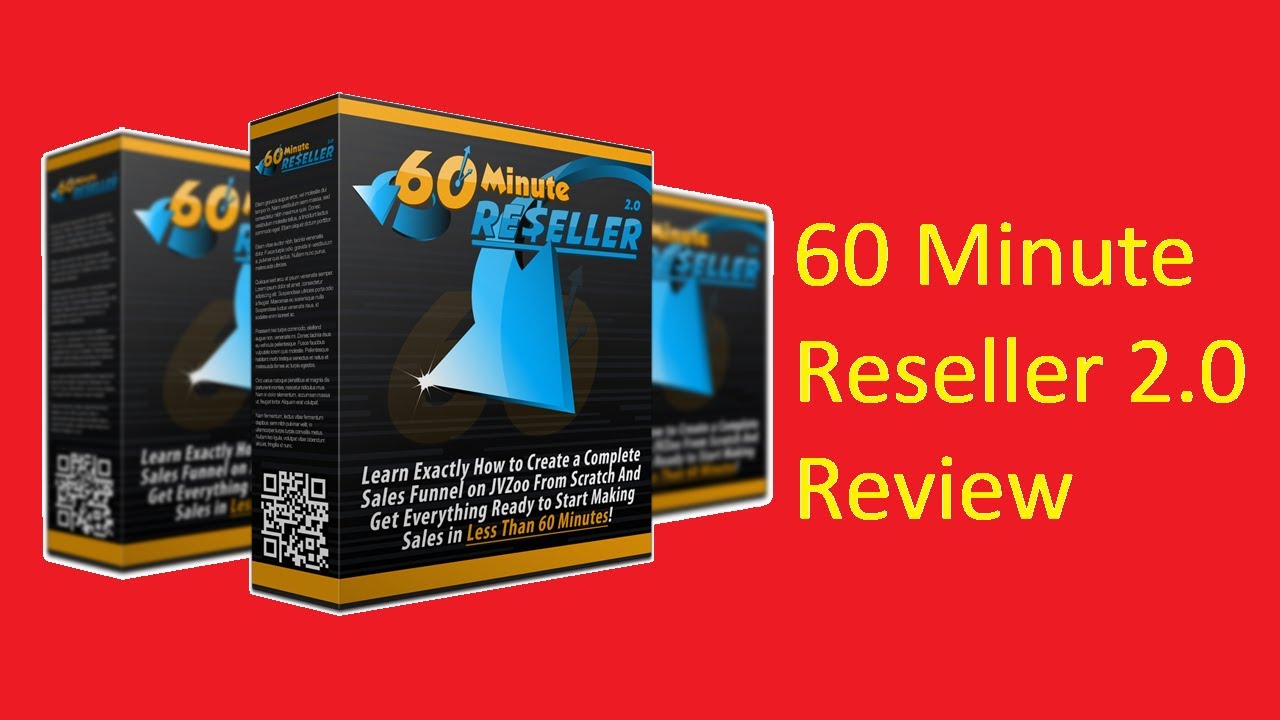 60 Minute Reseller 2.0 Review-Create  ‘Ready-To-Go’ Sales Funnel On JVZoo In Less Than 60 Minutes!