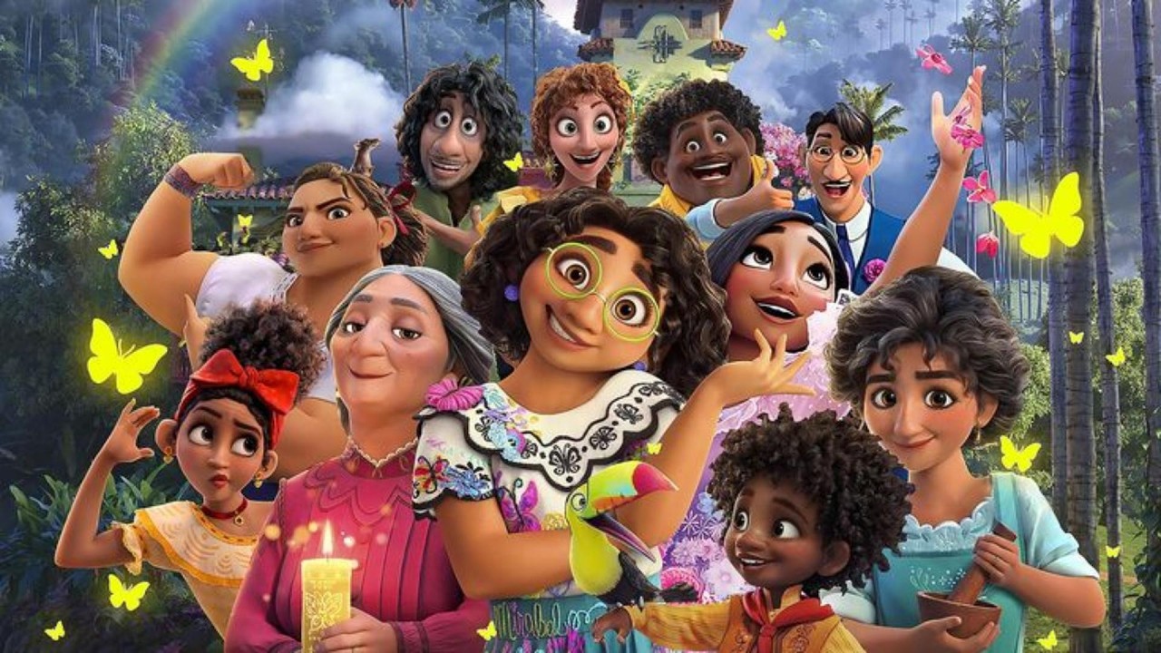 Disney Encanto - Immagini da Colorare | Mirabel, Bruno e Isabela🏡🎶💚 