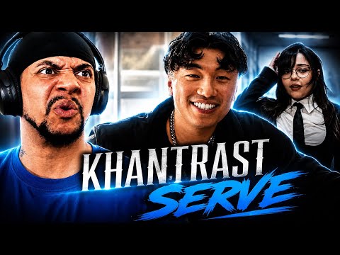 HE PRETTY DOPE!!! Khantrast - Serve (LIVE REACTION)