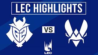G2 vs VIT Highlights ALL GAMES | LEC 2026 Summer Split | G2 Esports vs Team Vitality