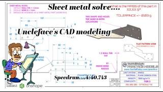 Onshape Speedmodeling Too Tall Toby Practice Model 26-05-06