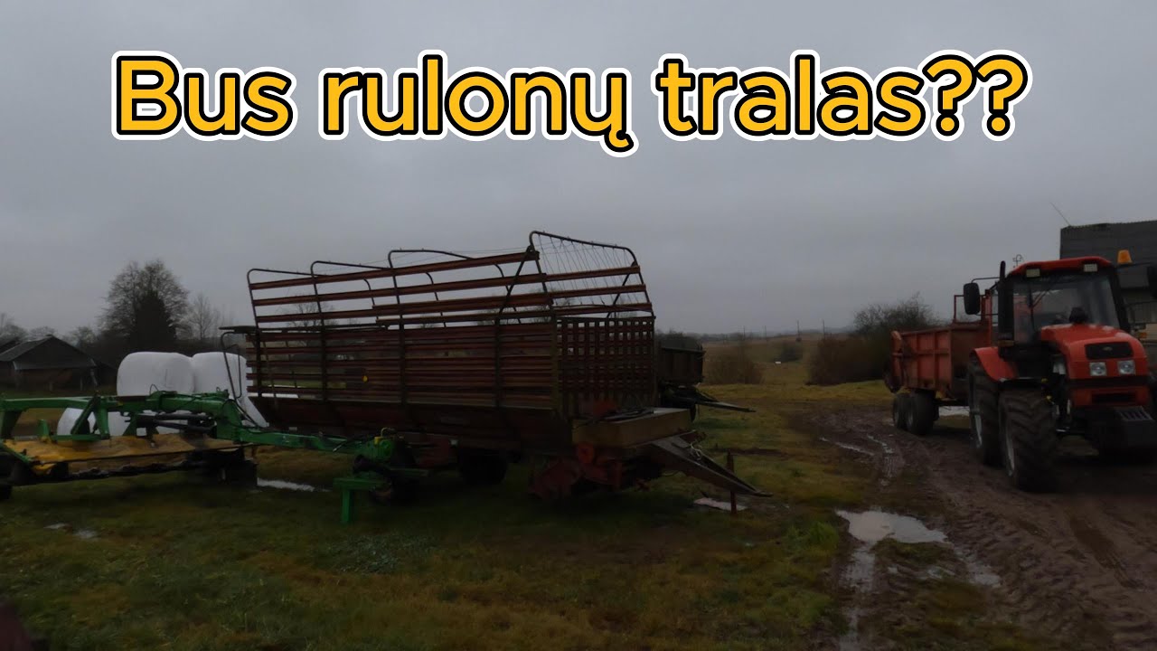 EkoŪkis #100 Chemizuotas ar ekologinis ūkis?? Rulonų tralas per 1 dieną.