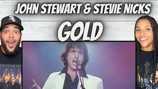 LOVE IT!| FIRST TIME HEARING JOHN STEWART ft Stevie Nicks - Gold REACTION